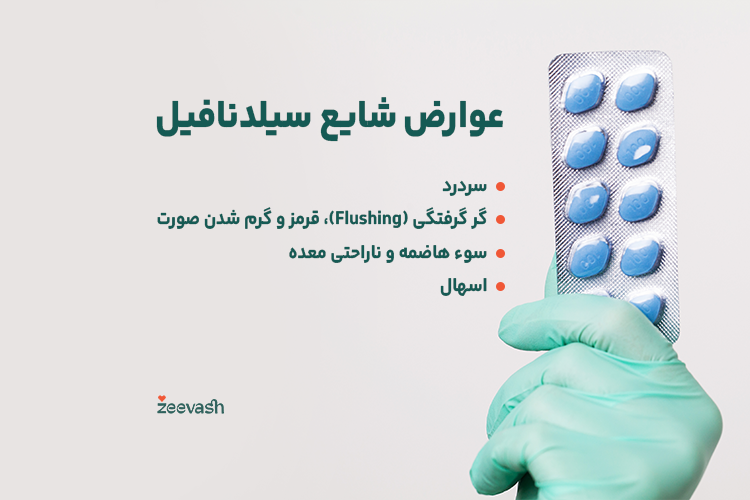 اسهال، درد عضلانی از عوارض شایع سیلدنافیل هستند